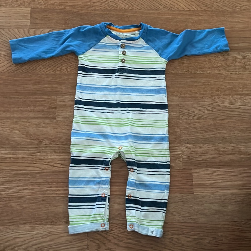 BOGO 💥 Burt’s Bees 3-6mo Coveralls / Romper